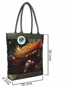 Canvas Tote Bag STB003- Wild Lady