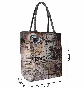 Canvas Tote Bag STB004- Memory