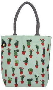 Canvas Tote Bag STB017- Cactus