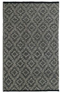 Handwoven Chain Woollen Rug