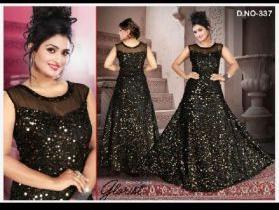 Designer Gown Dress Material