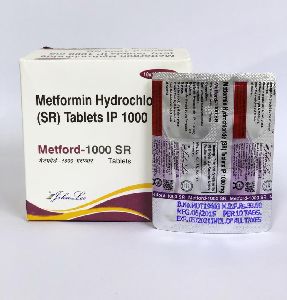 Metford 1000 Mg SR Tablets