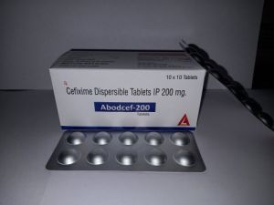 Cefixime Dispersible Tablets