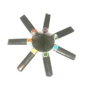 Black Tourmaline Chakra Energy Generator Healing Stone