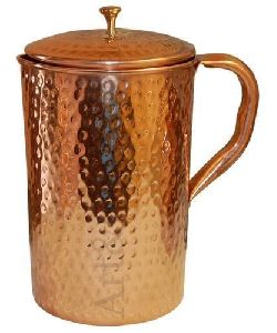 Hammered Copper Jug