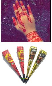 instant henna cone