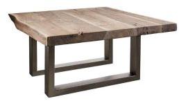 90cmx90cmx45cm Solid Acacia Wood Coffee Table