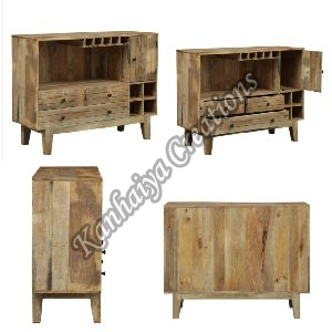 Mango Wood Bar Cabinet