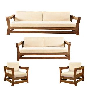 Modern Wooden Sofa