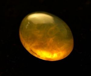 11.20 Carat Honey Opal Stone