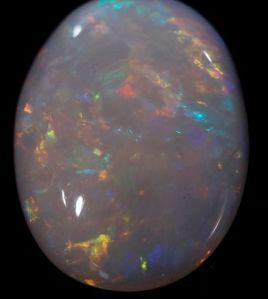 3.40 Carat White Crystal Opal Stone