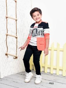 Boys Jeans T-Shirt & Jacket Set