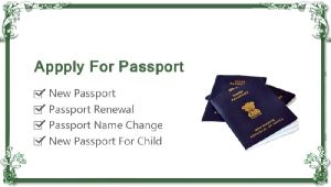 Passport Services