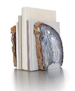 Semi Precious Stone Book End Box