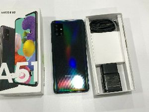 black a51 samsung galaxy smart phone
