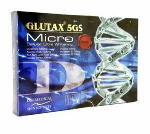 GLUTAX 5GS MICRO TABLET WITH 5000MG SKIN WHITENING EFFECT