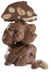 Milk Cashew Rock Chocolate