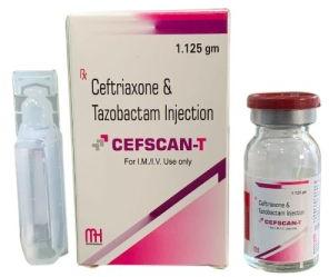 Ceftriaxone And Tazobactam 1.125 gm Injection