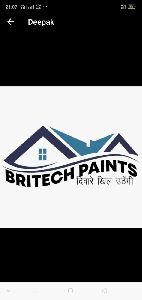Britech Polymer and White Cement based Wall Putty