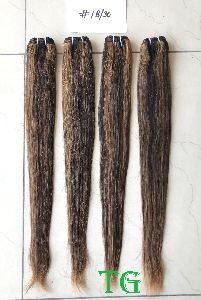 Color No #1b/30 Unprocessed Remy Virgin Straight Hair Bundles