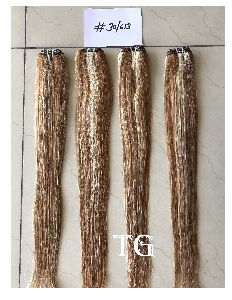 Color No #30/613 Straight Raw Indian Temple Human Hair Bundles