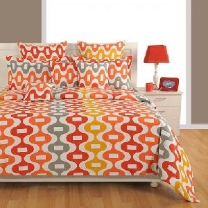 designer cotton bed sheet