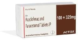 Aceclofenac and Paracetamol Tablets