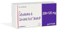 Cefpodoxime and Clavulanic Acid Tablets