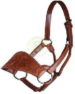Article No. LH 203 D Horse Leather Halter