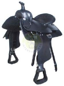 Article No. SI-1001 Leather Western Saddles