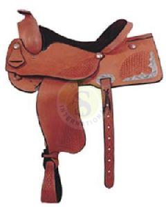 Article No. SI-1016 Leather Western Saddles