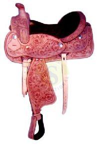 Article No. SI-1024 Leather Western Saddles