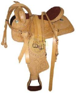 Article No. SI-1025A Leather Western Saddles