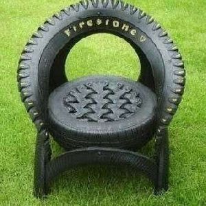Tyre Garden Chair