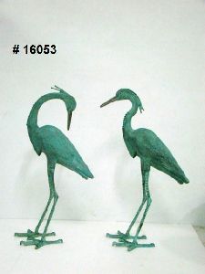 Egret Figurine