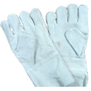Light Blue Welding Safety Gloves