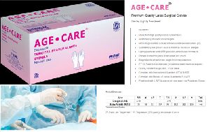 Surgical Latex Powdered Safety Gloves