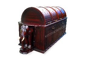 Exotic Design Wooden Lying Steam Bath Chamber
