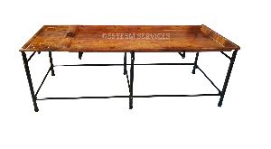 Fiber Wood Design Model Portable Economy Table