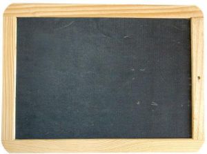 Wooden Frame Slate