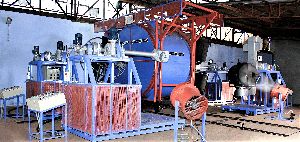 Shuttle Type Rotomoulding Machine