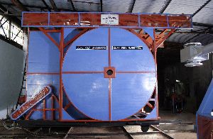 Shuttle Type Rotomoulding Machine