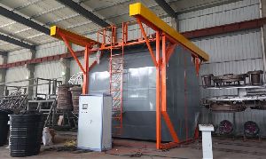 Shuttle Type Rotomoulding Machine