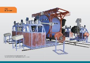 Shuttle Type Rotomoulding Machine