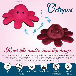 Reverssible Octopus Soft toy