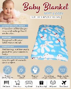Unisex Baby Plush Blanket
