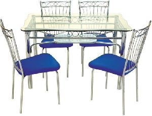 steel dinning sets