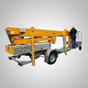 Trailer Mounted Spider Boom Lift