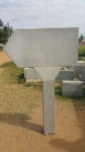 Concrete Sign Board