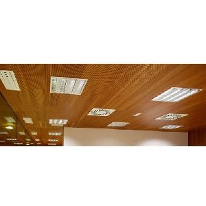 wooden false ceiling